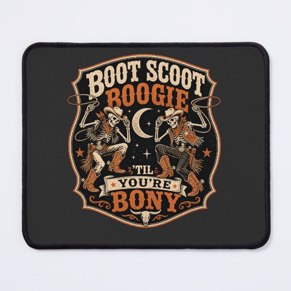 Item preview, Dancing Cowboy Skeletons Wild West Halloween Design designed and sold by JansenGS.