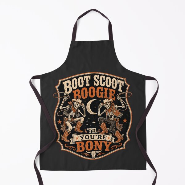 Item preview, Dancing Cowboy Skeletons Wild West Halloween Design designed and sold by JansenGS.