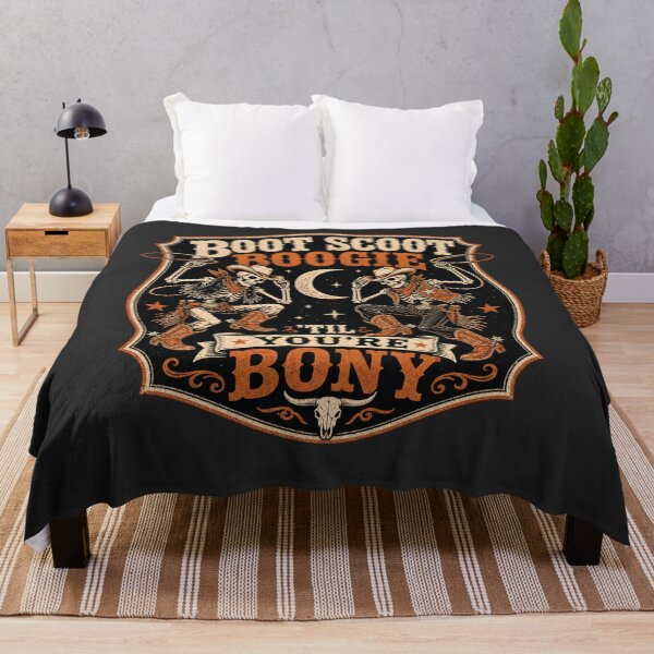 Item preview, Dancing Cowboy Skeletons Wild West Halloween Design designed and sold by JansenGS.
