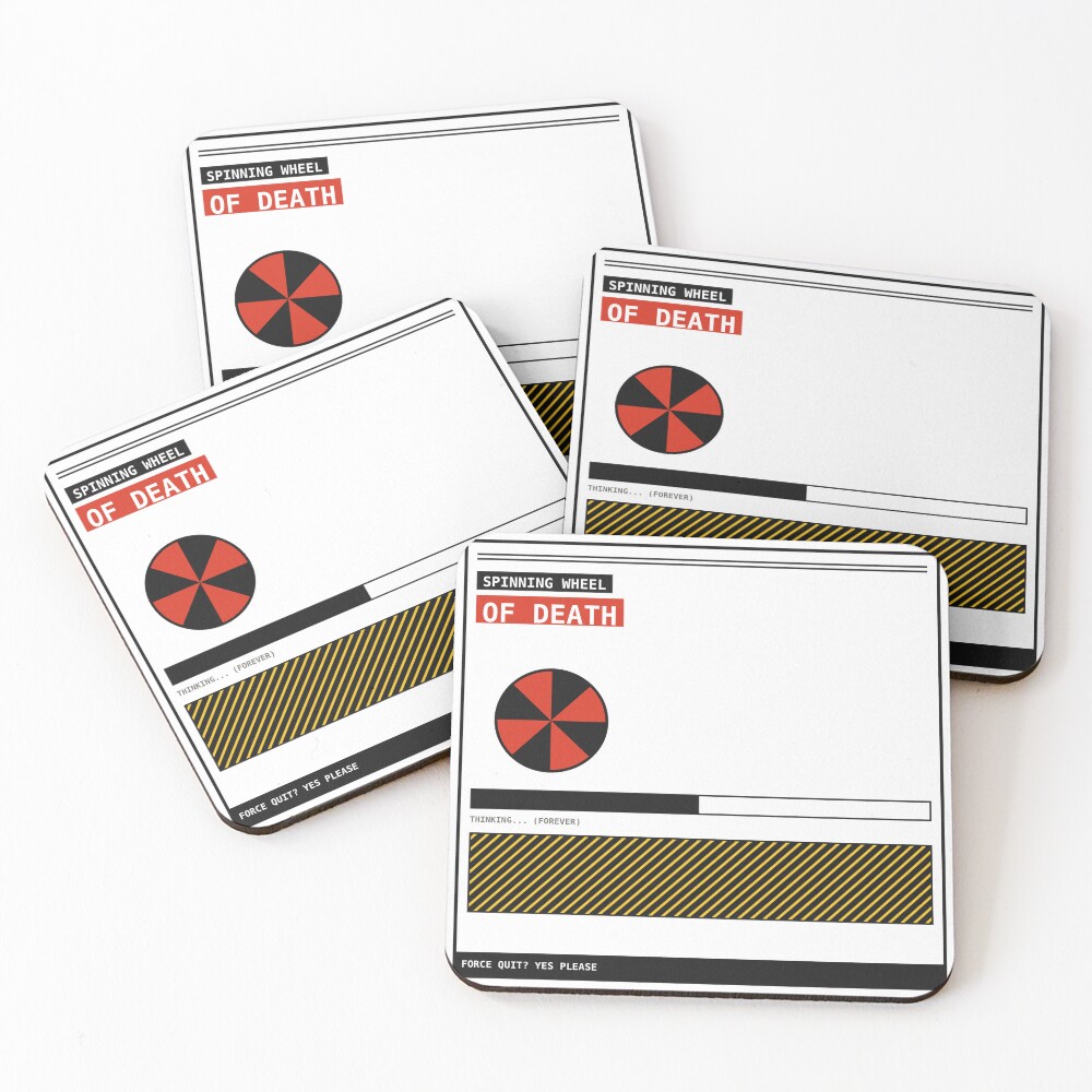 Item preview, Coasters (Set of 4) designed and sold by PlusScanner.
