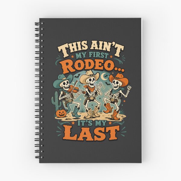 Item preview, Dancing Cowboy Skeletons Wild West Halloween Design designed and sold by JansenGS.