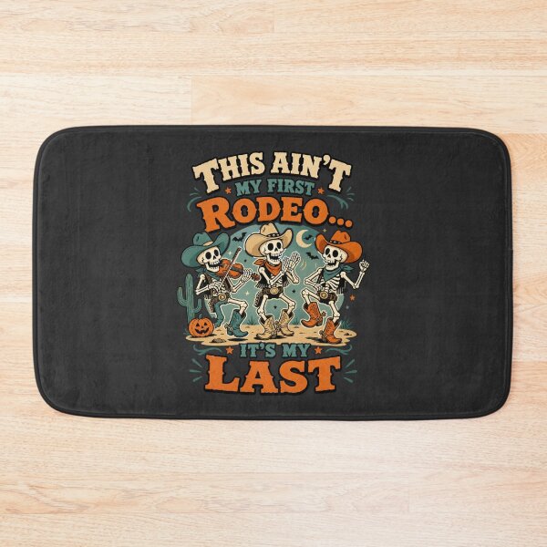 Item preview, Dancing Cowboy Skeletons Wild West Halloween Design designed and sold by JansenGS.