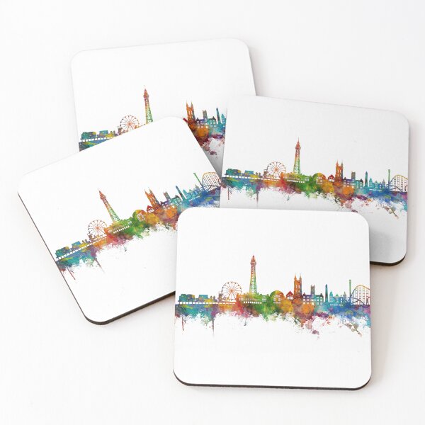 Item preview, Blackpool England Skyline designed and sold by ArtPrints.