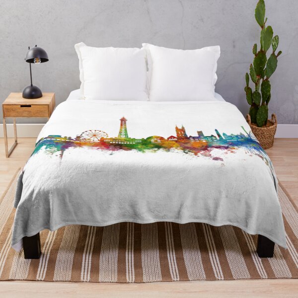 Item preview, Blackpool England Skyline designed and sold by ArtPrints.