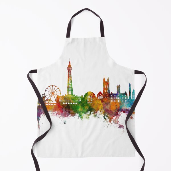 Item preview, Blackpool England Skyline designed and sold by ArtPrints.
