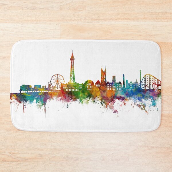 Item preview, Blackpool England Skyline designed and sold by ArtPrints.