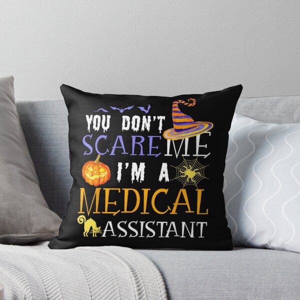 Item preview, You Don’t Scare Me I’m a Medical Assistant Halloween Humor designed and sold by VioletNance.
