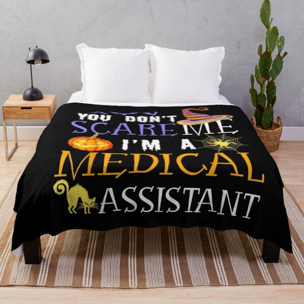 Item preview, You Don’t Scare Me I’m a Medical Assistant Halloween Humor designed and sold by VioletNance.