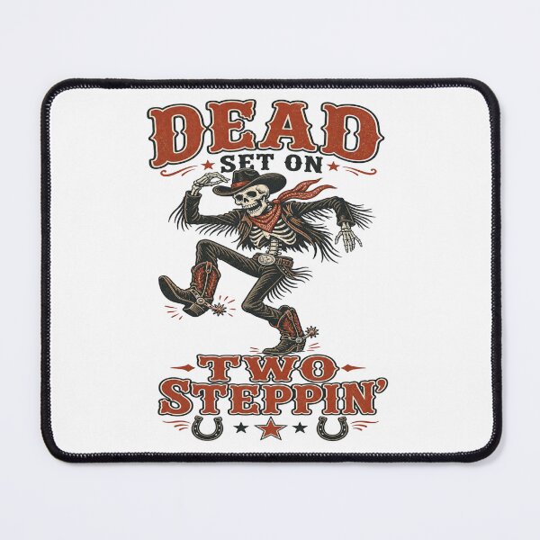 Item preview, Dancing Cowboy Skeletons Wild West Halloween Design designed and sold by JansenGS.