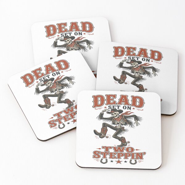 Item preview, Dancing Cowboy Skeletons Wild West Halloween Design designed and sold by JansenGS.