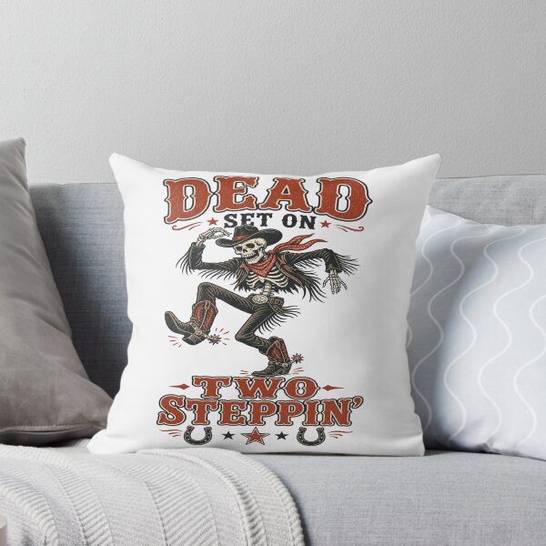 Item preview, Dancing Cowboy Skeletons Wild West Halloween Design designed and sold by JansenGS.