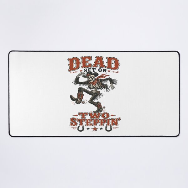 Item preview, Dancing Cowboy Skeletons Wild West Halloween Design designed and sold by JansenGS.