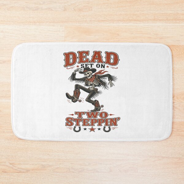 Item preview, Dancing Cowboy Skeletons Wild West Halloween Design designed and sold by JansenGS.