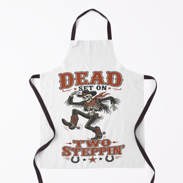 Item preview, Dancing Cowboy Skeletons Wild West Halloween Design designed and sold by JansenGS.