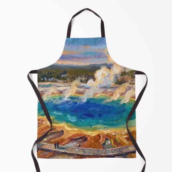 Item preview, Grand Prismatic Spring Yellowstone designed and sold by RedPeaStudio.
