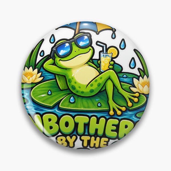 Item preview, Unbothered by the Forecast Frog designed and sold by S06PMarketing.