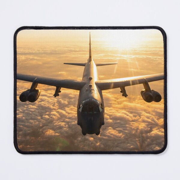 Item preview, B-52 Bomber Flying Above Golden Clouds designed and sold by Airpower Art.
