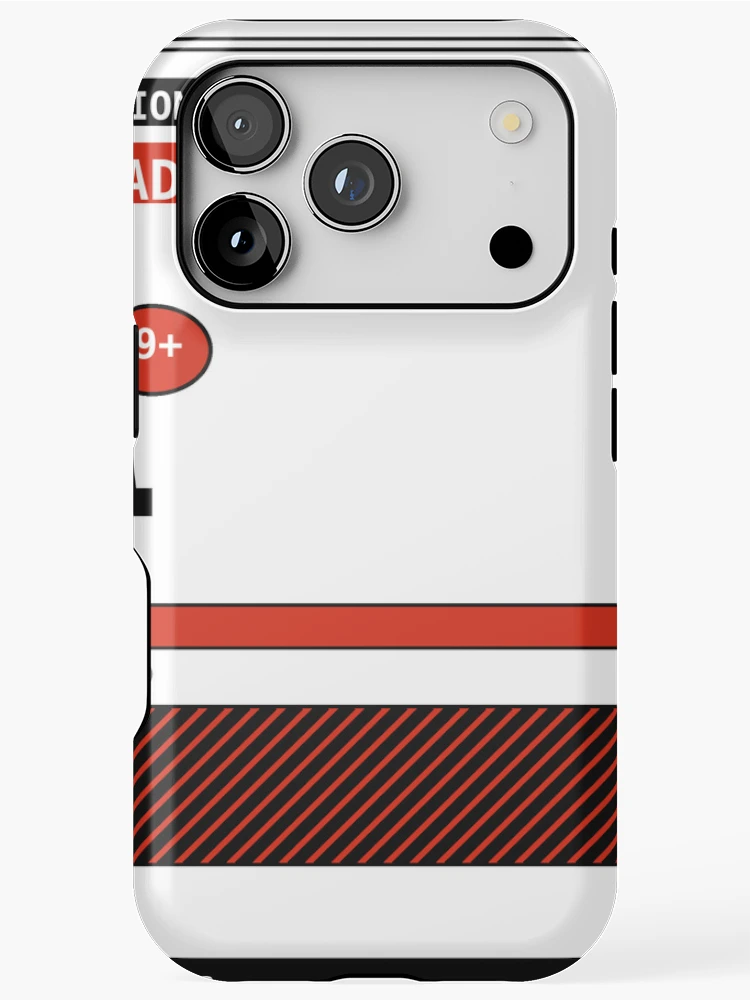 Thumbnail 1 of 4, iPhone Case, Notification Overload 99+ Sticker designed and sold by PlusScanner.