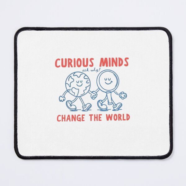 Item preview, Curious Minds Ask Why – Funny Science Teacher STEM  designed and sold by roartusa.