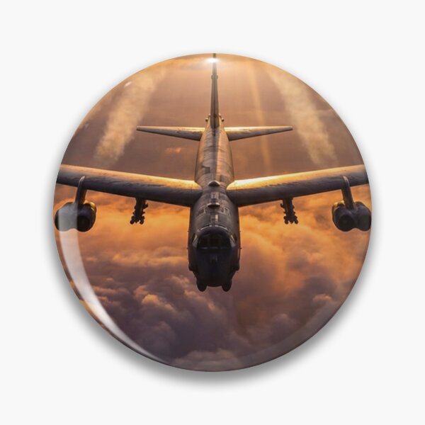 Item preview, B-52 Bomber Sunburst Over Clouds designed and sold by Airpower Art.