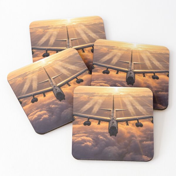 Item preview, B-52 Bomber Sunburst Over Clouds designed and sold by Airpower Art.