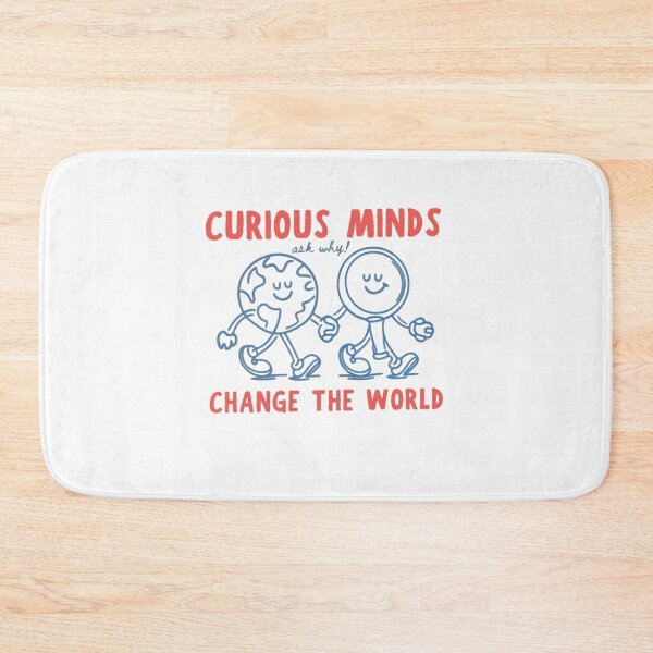 Item preview, Curious Minds Ask Why – Funny Science Teacher STEM  designed and sold by roartusa.