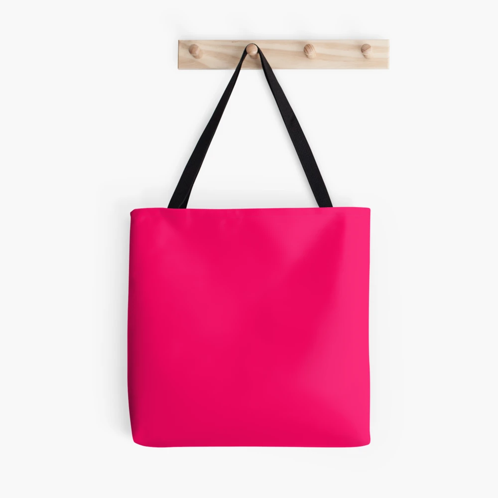 BCBGeneration, Bags, Bcbgeneration Huge Neon Pink Clear Tote Bag