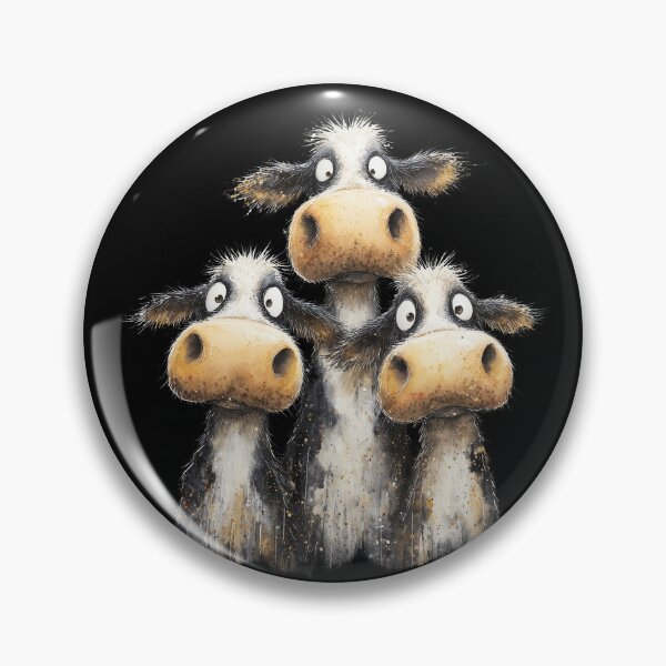 Item preview, CoW PRiNT, ANiMaL PRiNT ' THe LoVeLY CoWS ' BY SHiRLeY MacARTHuR designed and sold by Shirley MacArthur Art.