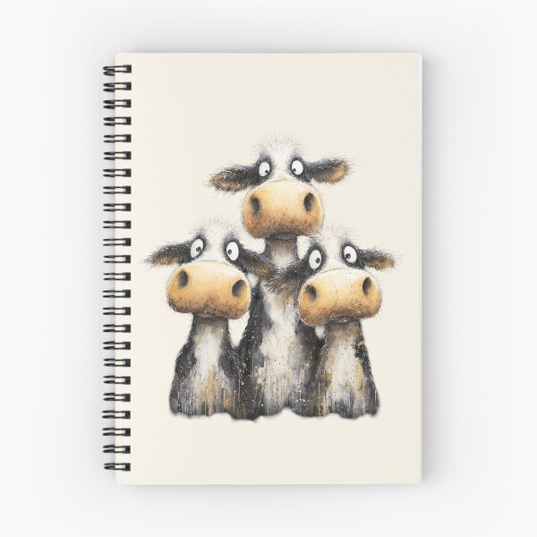 Item preview, CoW PRiNT, ANiMaL PRiNT ' THe LoVeLY CoWS ' BY SHiRLeY MacARTHuR designed and sold by Shirley MacArthur Art.