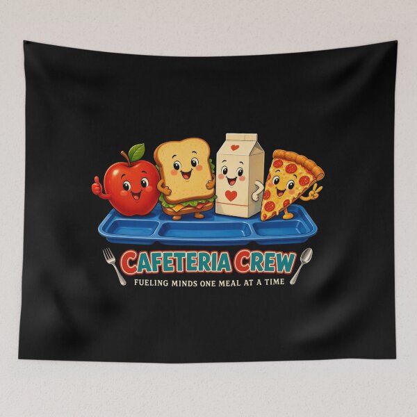 Item preview, Cafeteria Crew Lunch Lady School Nutrition Staff Team designed and sold by CF_VintageDesign.