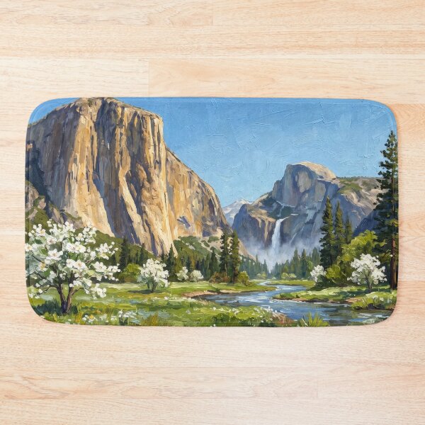 Item preview, Yosemite Valley in Spring designed and sold by RedPeaStudio.