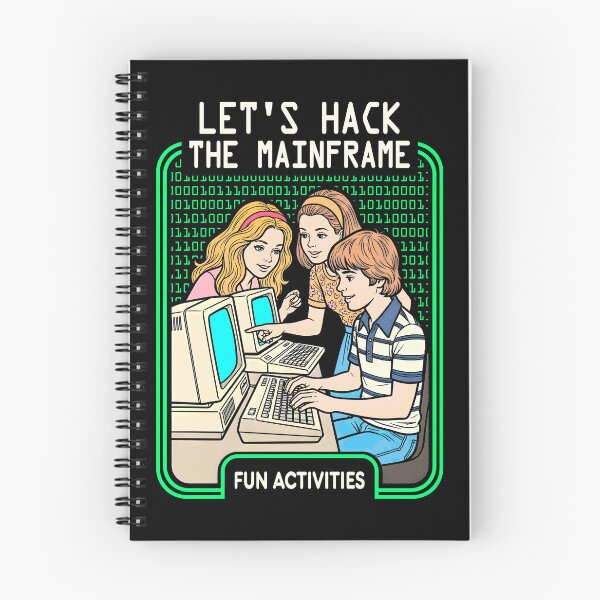 Item preview, Let's Hack The Mainframe Funny Computer Hacker Programmer designed and sold by GrandeDuc.