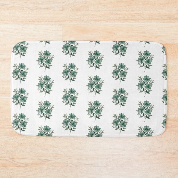 Item preview, Smeraldo Flower Watercolor artwork Nature Flowers Love Yourself designed and sold by pawsome purrfect.