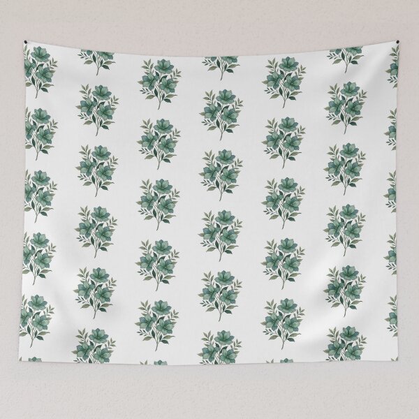 Item preview, Smeraldo Flower Watercolor artwork Nature Flowers Love Yourself designed and sold by pawsome purrfect.