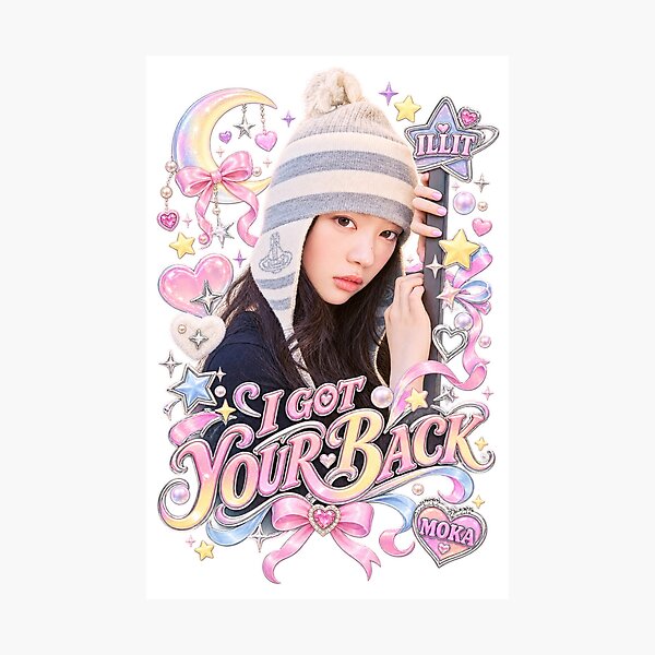 Item preview, Cute Marine Style Moka ILLIT I Got Your Back designed and sold by Valereekmerch.