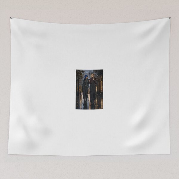 Item preview, Cipher Thorne, Ilya Martin in Rainy Cityscape designed and sold by CathryneDelamort.