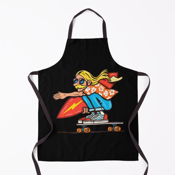Item preview, Surf Skate Dude In Hawaiian designed and sold by NotDeadCERB.