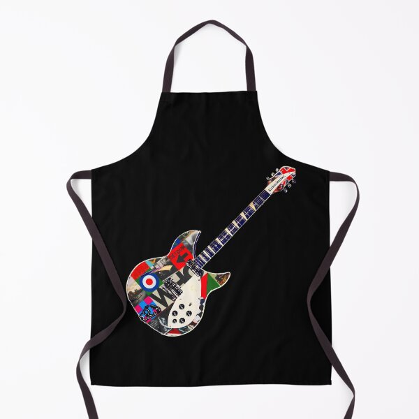 Item preview, Mod Pop Art Rickenbacker Electric Guitar designed and sold by NotDeadCERB.