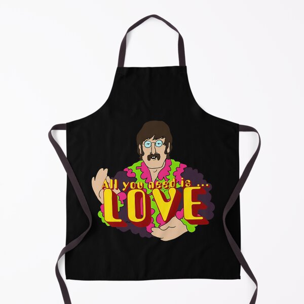 Item preview, Cartoon Character With All You Need Is Love designed and sold by NotDeadCERB.
