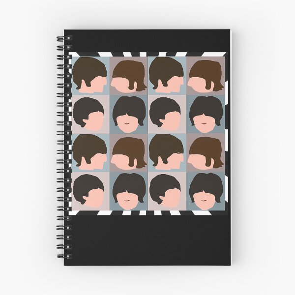 Item preview, Sixties Pop Art Pattern Fab Four Four Silhouette designed and sold by NotDeadCERB.