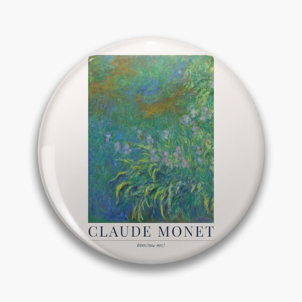 Item preview, Irises (1914-1917) Claude Monet designed and sold by mmikhaila.