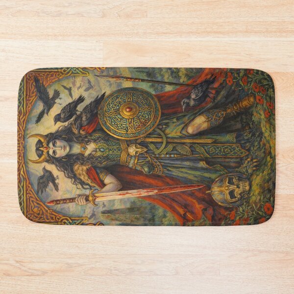 Item preview, Celtic Goddess Morrigan Painting designed and sold by GalleryKauffeld.