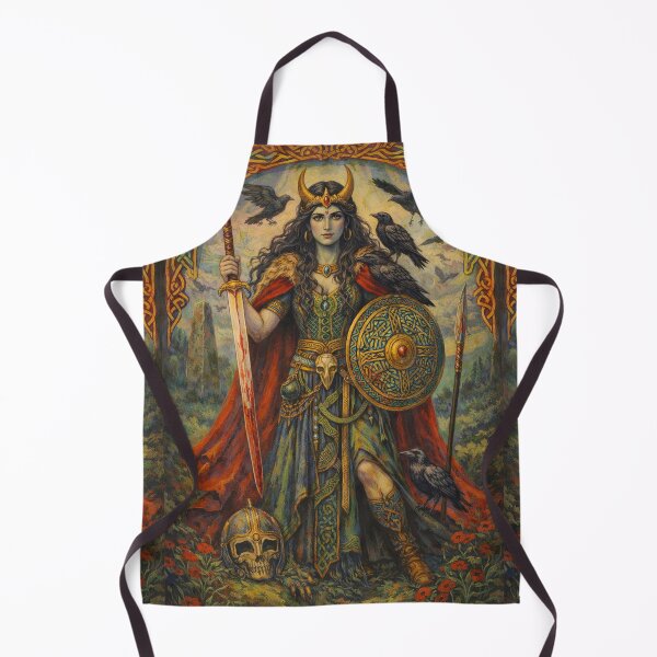 Item preview, Celtic Goddess Morrigan Painting designed and sold by GalleryKauffeld.