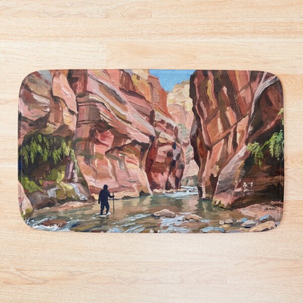 Item preview, The Narrows Zion National Park designed and sold by RedPeaStudio.