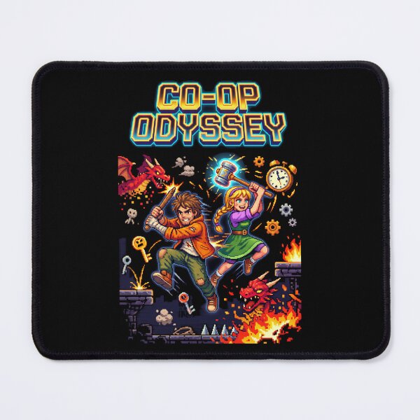 Item preview, It Takes Two Co-Op Odyssey Retro Arcade designed and sold by chesterosul.
