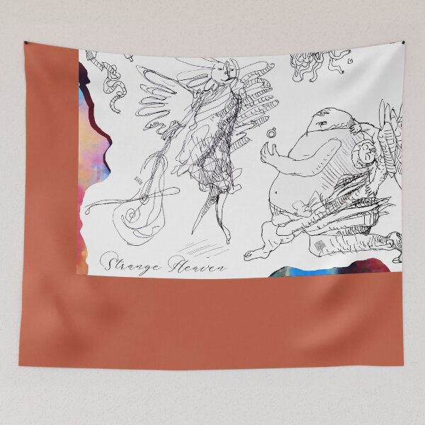 Item preview, Strange Heaven - Butterflies (ink drawing by ACCI) designed and sold by VanyssaGraphics.