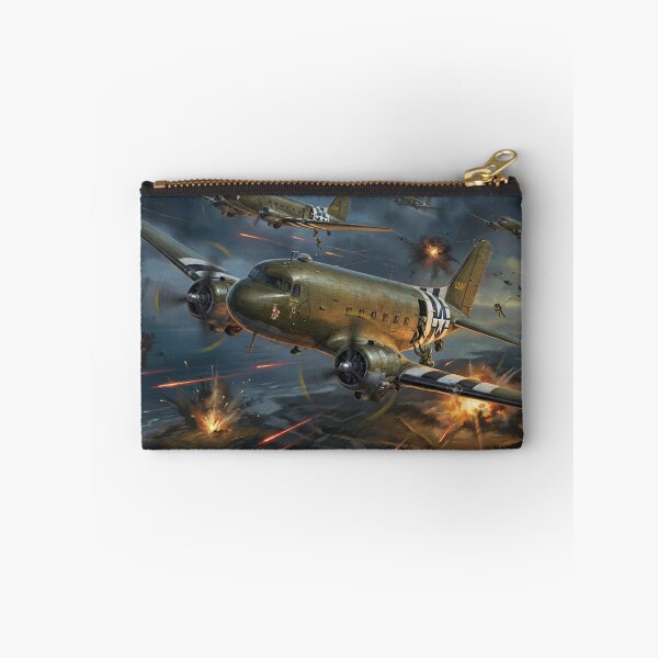 Item preview, C-47 Dakota Under Fire WWII Raid designed and sold by Airpower Art.