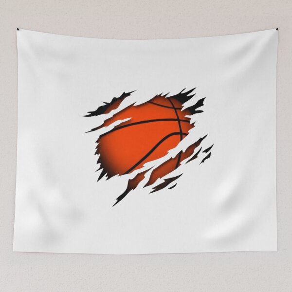Item preview, ''Basketball in the heart basketball poster designed and sold by donalddesign.