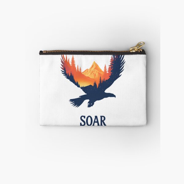 Item preview, Soar Eagle Flying Mountain Forest designed and sold by Structure-Blue.