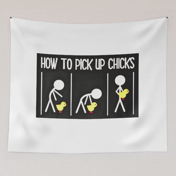 Item preview, How to Pick Up Chicks designed and sold by Kaibosh21.